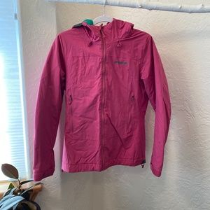 Patagonia Winter Sun Hoody Jacket in Rubellite Pink